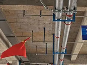 肃南管廊支架的安装方法